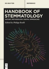 book Handbook of Stemmatology: History, Methodology, Digital Approaches