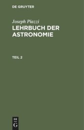 book Lehrbuch der Astronomie: Teil 2