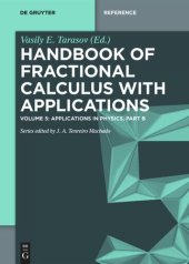 book Handbook of Fractional Calculus with Applications: Volume 5 Applications in Physics, Part B