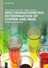 book Spectrophotometric Determination of Copper and Iron: Reagents and Methods