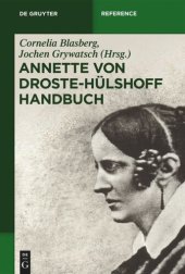 book Annette von Droste-Hülshoff Handbuch