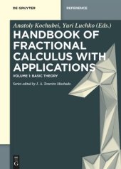 book Handbook of Fractional Calculus with Applications: Volume 1 Basic Theory