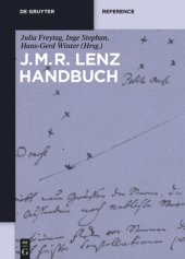 book J.M.R.-Lenz-Handbuch