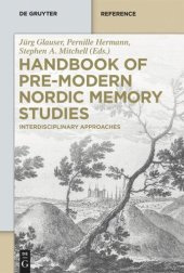 book Handbook of Pre-Modern Nordic Memory Studies: Interdisciplinary Approaches