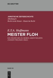 book Meister Floh: Ein Mährchen in sieben Abentheuern zweier Freunde. 1822.