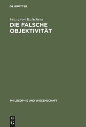 book Die falsche Objektivität