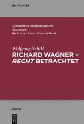 book Richard Wagner - recht betrachtet