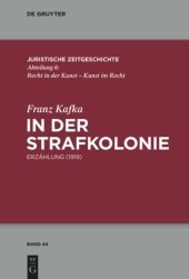 book In der Strafkolonie: Erzählung (1919)