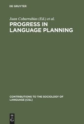 book Progress in Language Planning: International Perspectives