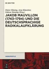 book Jakob Mauvillon (1743–1794) und die deutschsprachige Radikalaufklärung