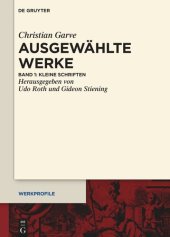 book Ausgewählte Werke: Band 1 Kleine Schriften