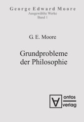 book Ausgewählte Schriften: Band 1 Grundprobleme der Philosophie