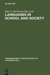 book Languages in School and Society: Policy and Pedagogy