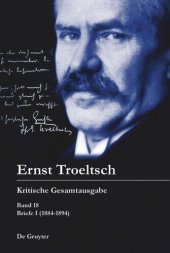 book Kritische Gesamtausgabe: Band 18 Briefe I (1884–1894)