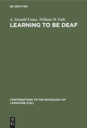 book Learning to be Deaf