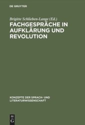 book Fachgespräche in Aufklärung und Revolution