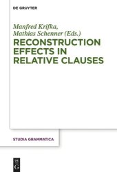 book Reconstruction Effects in Relative Clauses