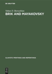 book Brik and Mayakovsky