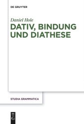 book Dativ, Bindung und Diathese