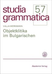 book Objektklitika im Bulgarischen