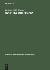 book Koz'ma Prutkov: The art of parody