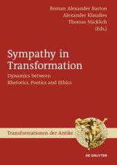 book Sympathy in Transformation: Dynamics between Rhetorics, Poetics and Ethics