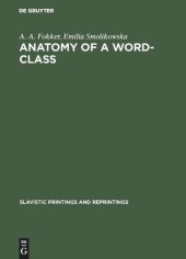 book Anatomy of a word-class: A chapter of Polish grammar