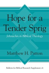 book Hope for a Tender Sprig: Jehoiachin in Biblical Theology (Bulletin for Biblical Research Supplement)