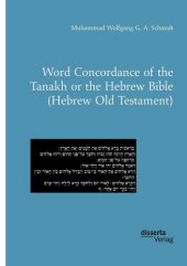 book Word Concordance of the Tanakh or the Hebrew Bible (Hebrew Old Testament)