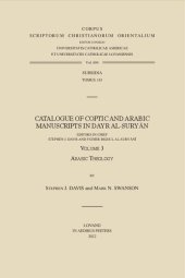 book Catalogue of Coptic and Arabic Manuscripts in Dayr Al-suryan, vol. 3: Arabic Theology