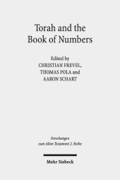 book Torah and the Book of Numbers (Forschungen Zum Alten Testament 2.Reihe)