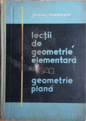 book Lecții de Geometrie Elementară. Geometrie Plană