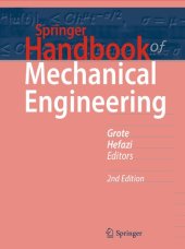 book Springer Handbook of Mechanical Engineering (Springer Handbooks)