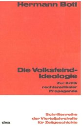 book Die Volksfeind-Ideologie: Zur Kritik rechtsradikaler Popaganda