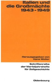 book Italien und die Großmächte 1943-1949