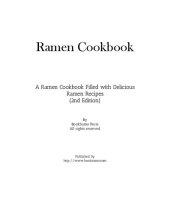 book Ramen Cookbook: A Japanese Cookbook Filled with Delicious Ramen Recipes