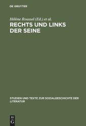 book Rechts und links der Seine: Pariser Tageblatt und Pariser Tageszeitung 1933-1940