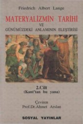 book Materyalizmin Tarihi ve Günümüzdeki Anlamının Eleştirisi II: Kant'tan Bu Yana