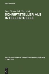 book Schriftsteller als Intellektuelle: Politik und Literatur im Kalten Krieg