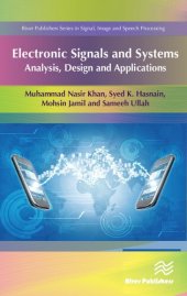 book Electronic Signals and Systems: Analysis, Design and Applications (River Publishers Series in Signal, Image and Speech Processing)