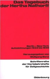 book Das Tagebuch der Hertha Nathorff: Berlin - New York. Aufzeichnungen 1933 bis 1945