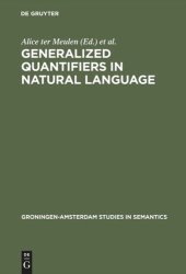 book Generalized Quantifiers in Natural Language