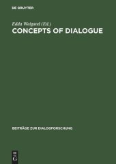 book Concepts of dialogue: Considered from the perspective of different disciplines