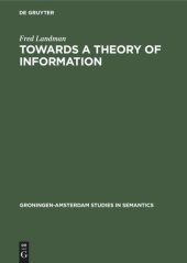 book Towards a theory of information: The status of partial objects in semantics