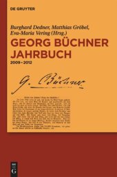 book Georg Büchner Jahrbuch: Band 12 2009−2012