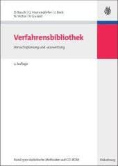 book Verfahrensbibliothek: Versuchsplanung und -auswertung - Mit CD-ROM