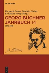 book Georg Büchner Jahrbuch: Band 14 2016−2019