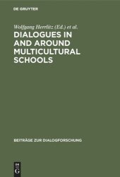 book Dialogues in and around Multicultural Schools