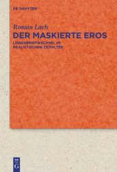 book Der maskierte Eros: Liebesbriefwechsel im realistischen Zeitalter