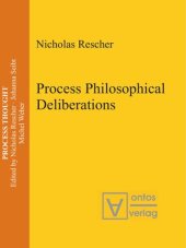 book Process Philosophical Deliberations